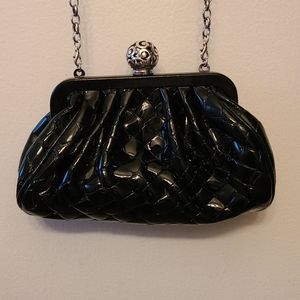 Small Black Brighton Evening Bag.